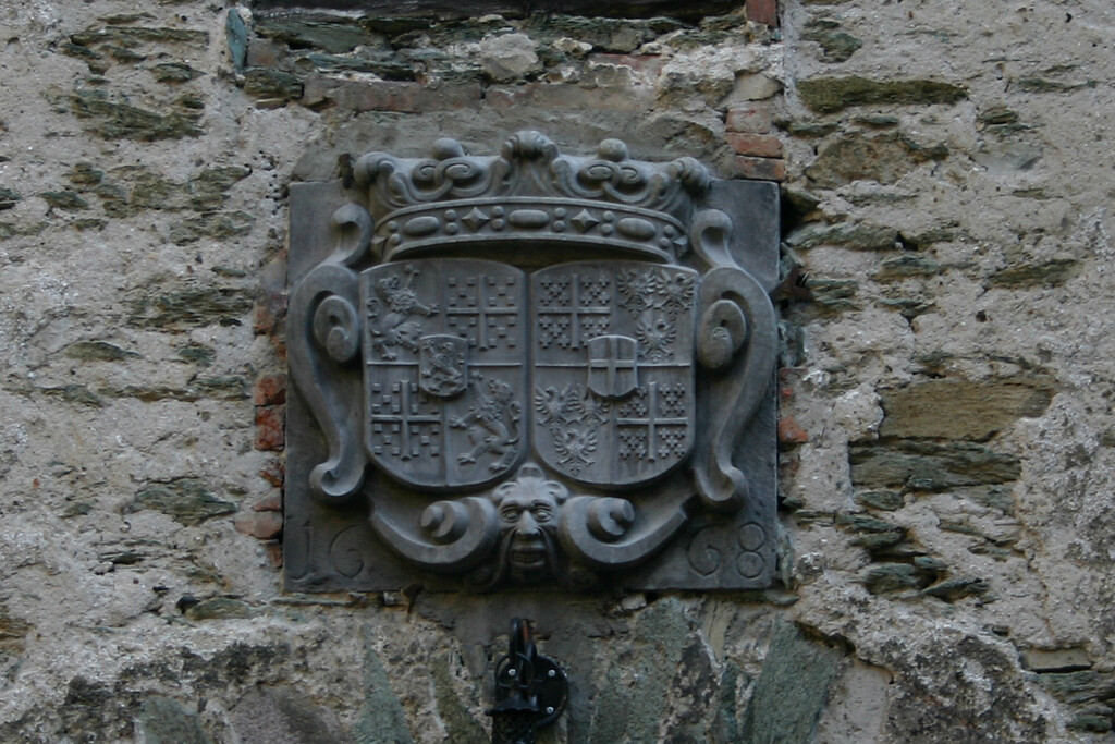Wappenstein in der Burg Runkel (2009)