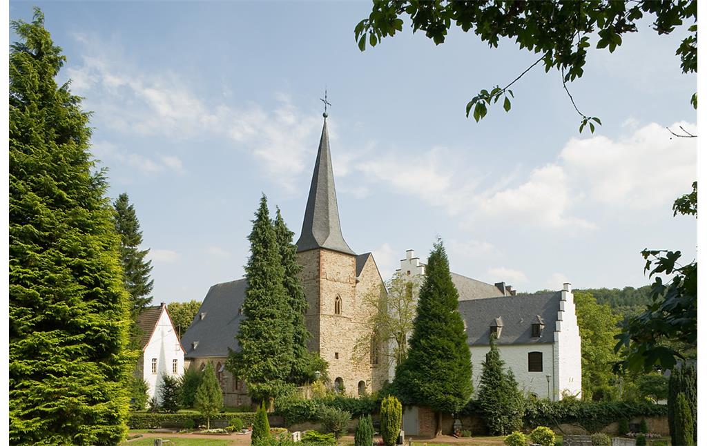 Langerwehe-Wenau, Kloster Wenau m. Pfarrkirche St. Katharina, Wenauer Str.