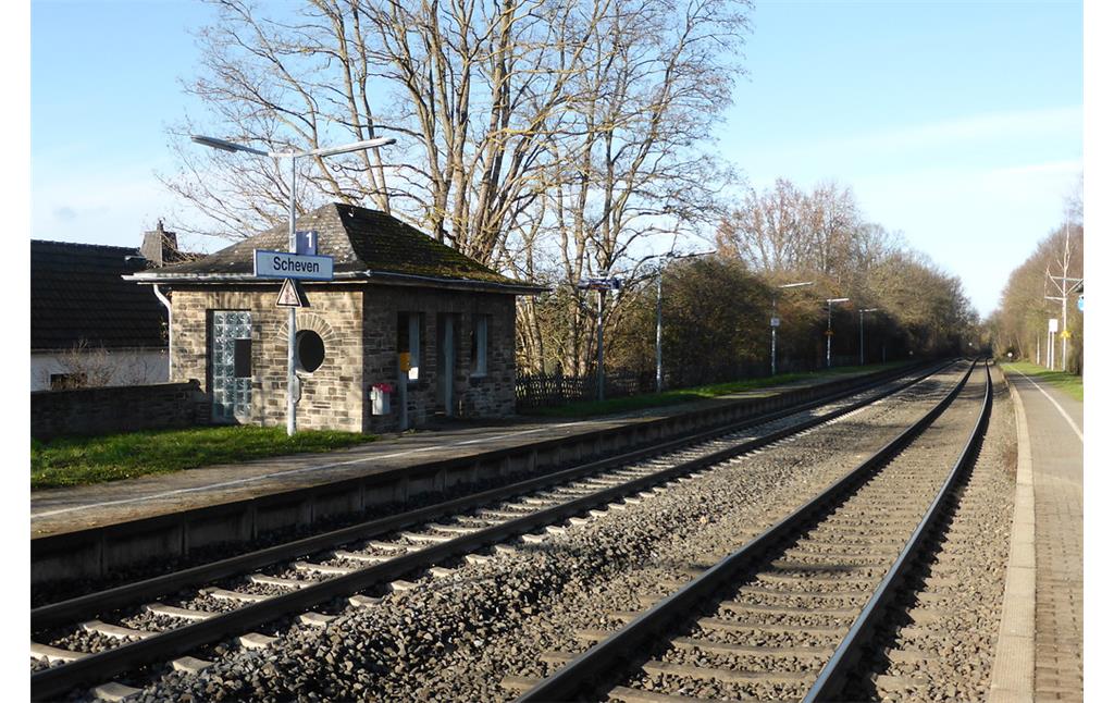 Bahnhof Scheven (2014)