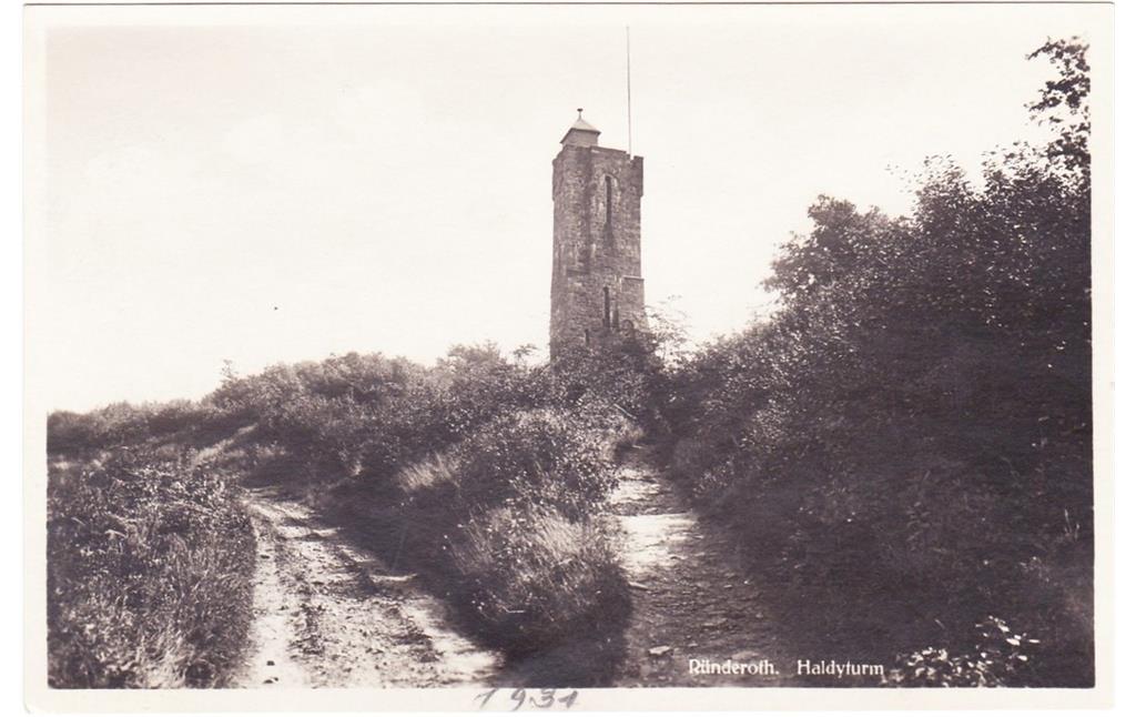 Haldyturm in Ründeroth (1931)