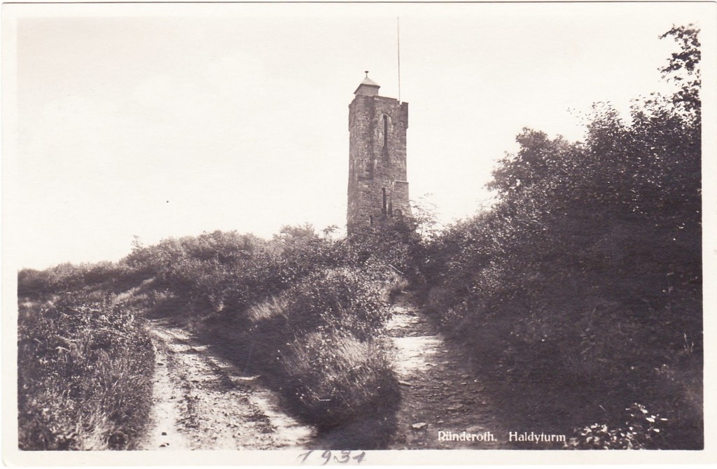 Haldyturm in Ründeroth (1931)