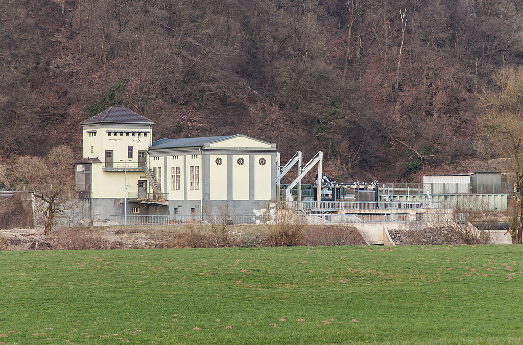 Windeck-Stromberg, Sieg-Wasserkraftwerk Unkelmühle (2015)