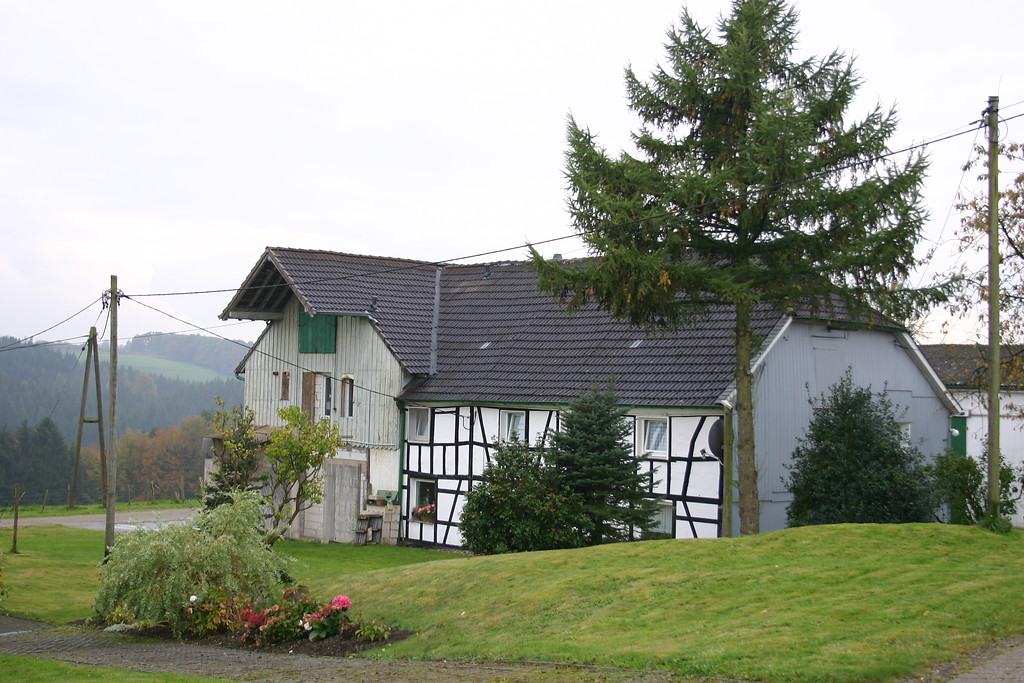 Fachwerkwohnhaus mit angrenzender Scheune in Rautzenberg (2007)