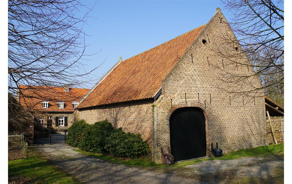 Der Schrevenhof bei Sint Joost wurde aus Ziegelsteinen errichtet (2016)