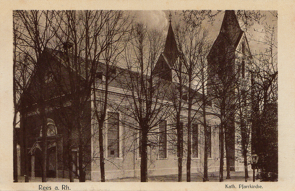 Rees, Kirche St. Maria Himmelfahrt (um 1930)