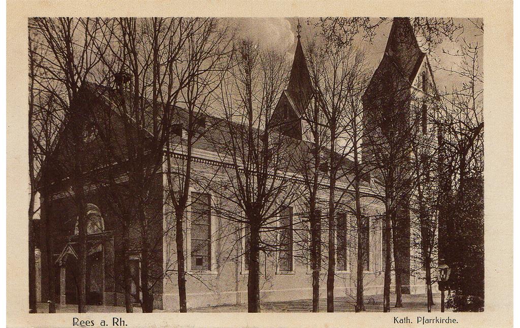 Rees, Kirche St. Maria Himmelfahrt (um 1930)