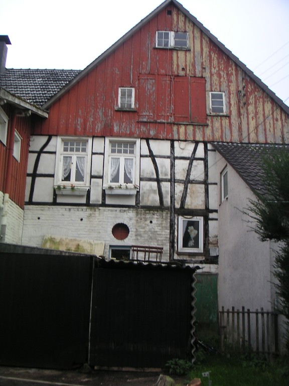Giebel eines Fachwerkhauses in Bockhacken (2007)