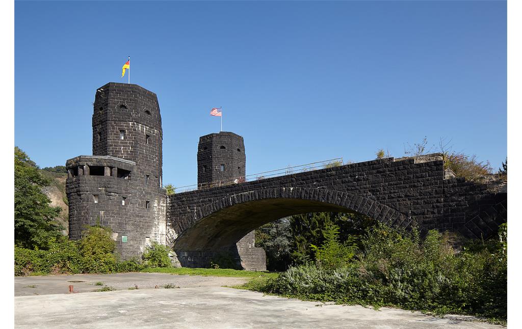 Turm der Brücke von Remagen in Remagen (2013)