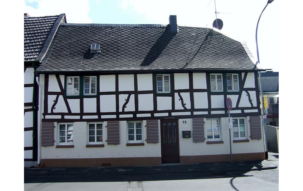 Fachwerkhaus Hauptstraße 75 in Sinzig-Bad Bodendorf (2013)