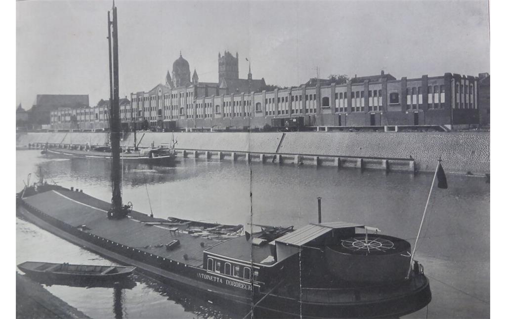 Hafenbecken 1 mit Städtischem Lagerhaus 1910