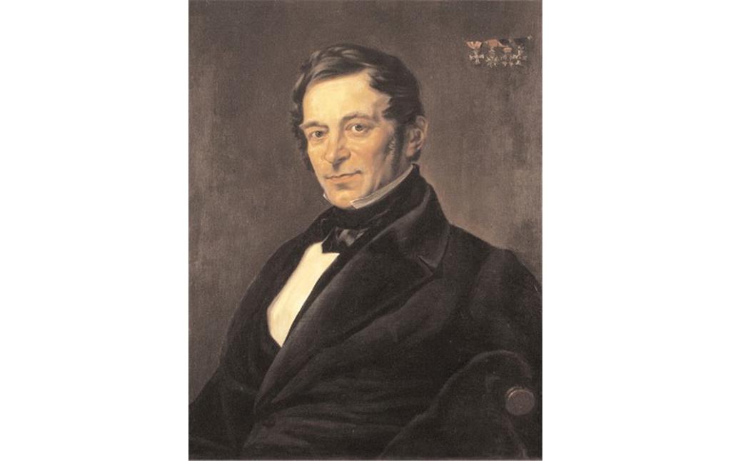Portrait von Heinrich Leopold Schoeller (um 1850)
