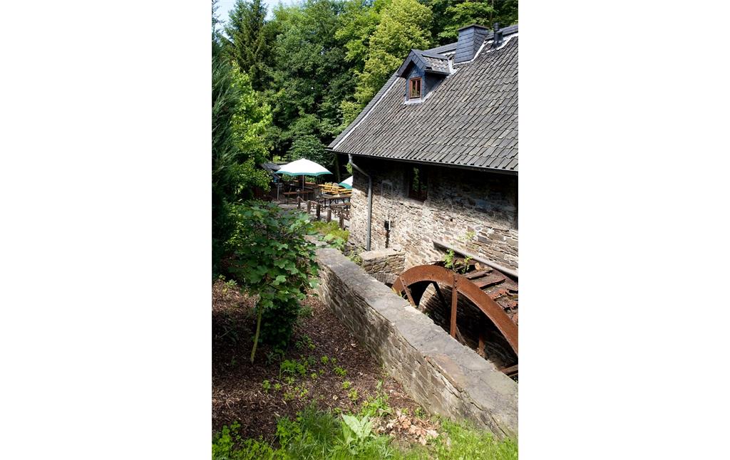 Mühle zu Blankenberg mit Wasserrad