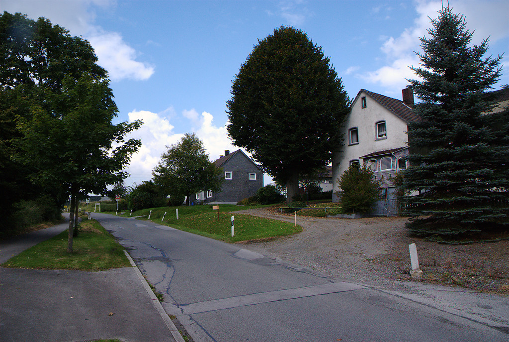 Blick auf den historischen Ortskern von Fürweg (2008)