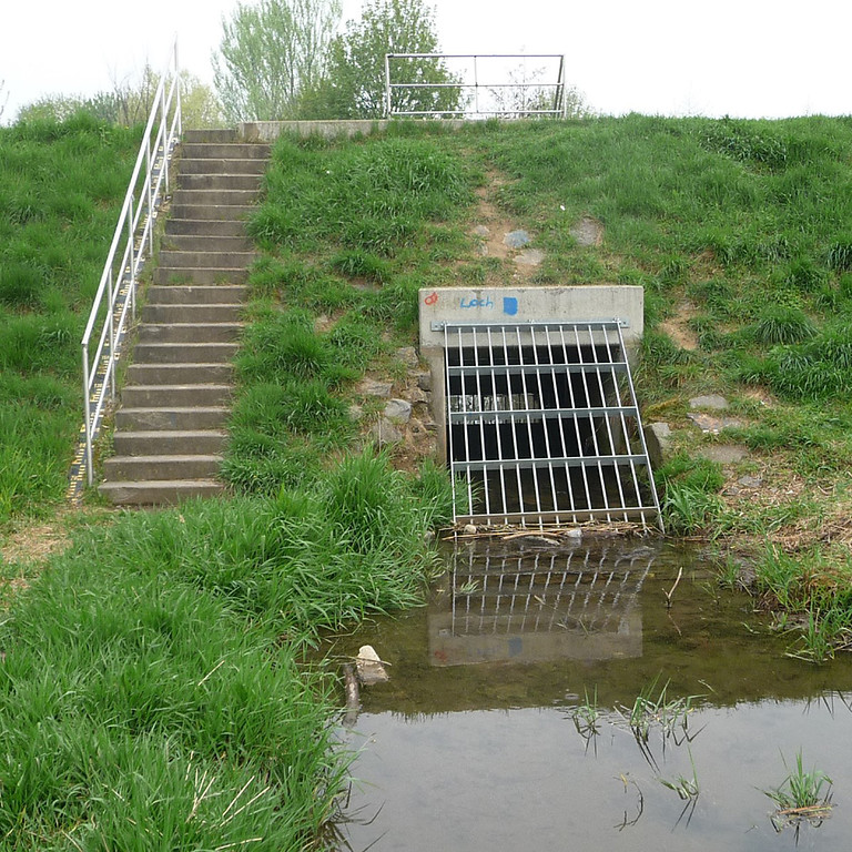 Abbildung 5: Durchlass als Drosselorgan zur Minderung von Hochwasserspitzen (2009)