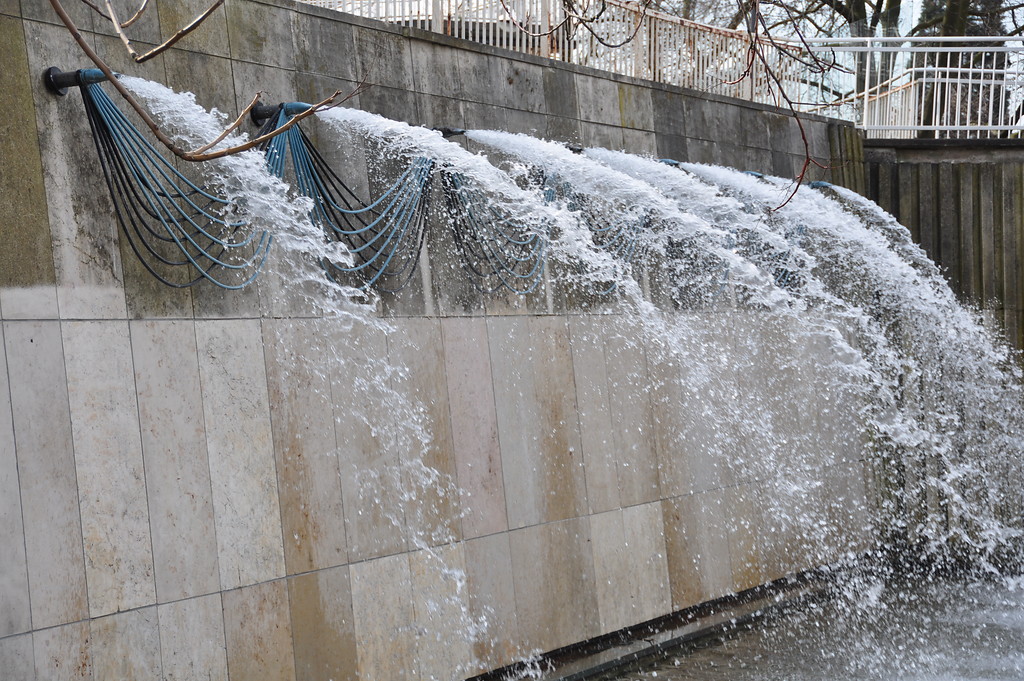 Wasserkanonen des Wassergartens