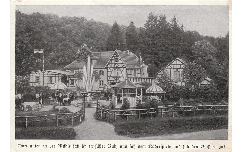 Reichensteiner Mühle am Wahnbach (1930)