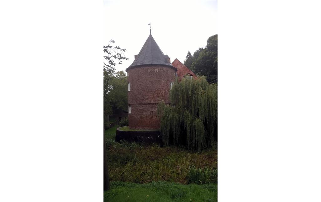 Der Runde Turm von Haus Hueth in Rees-Bienen (2015)