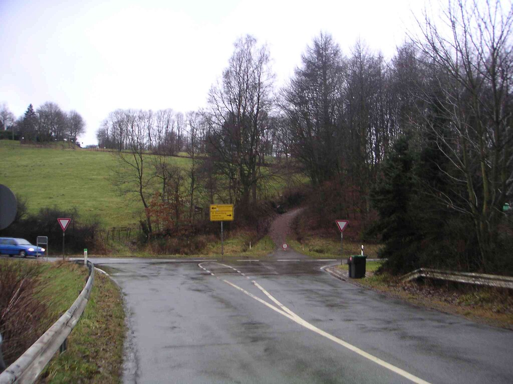 Hohlweg südlich Oberste Mühle (2008)