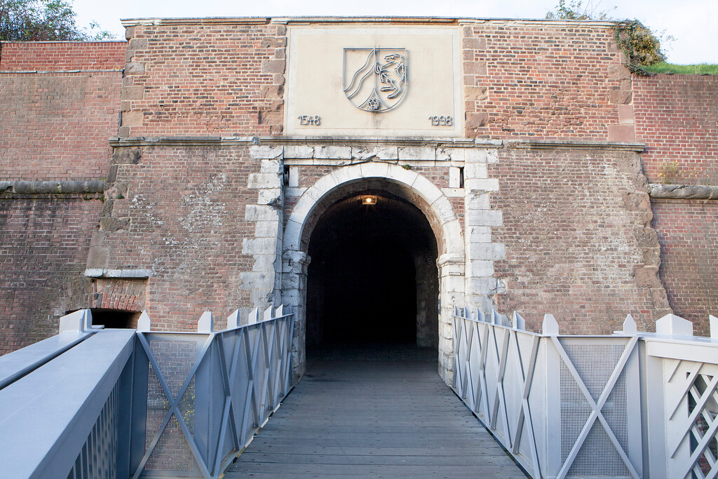 Poterne und neue Zugangsbrücke zur Zitadelle Jülich (2015)