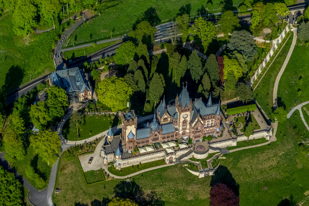 Schloss Drachenburg im Siebengebirge bei Königswinter (2013)