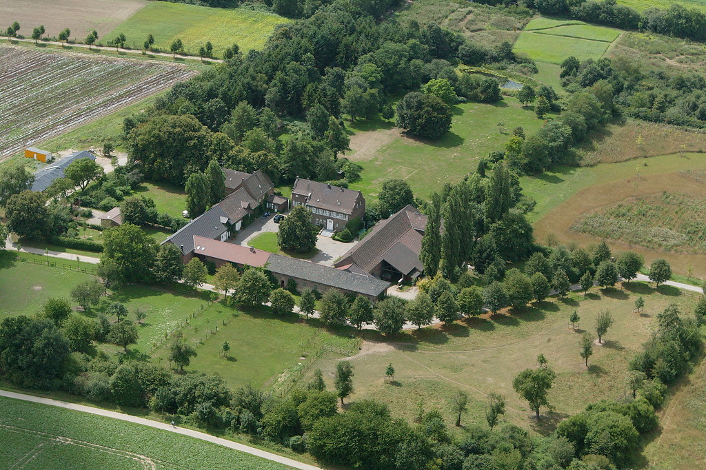 Luftaufnahme von Gut Barbarastein (2005)