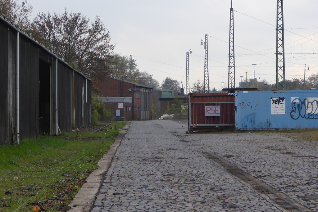 Gelände des Güterbahnhofs Bonn-Beuel (2014)