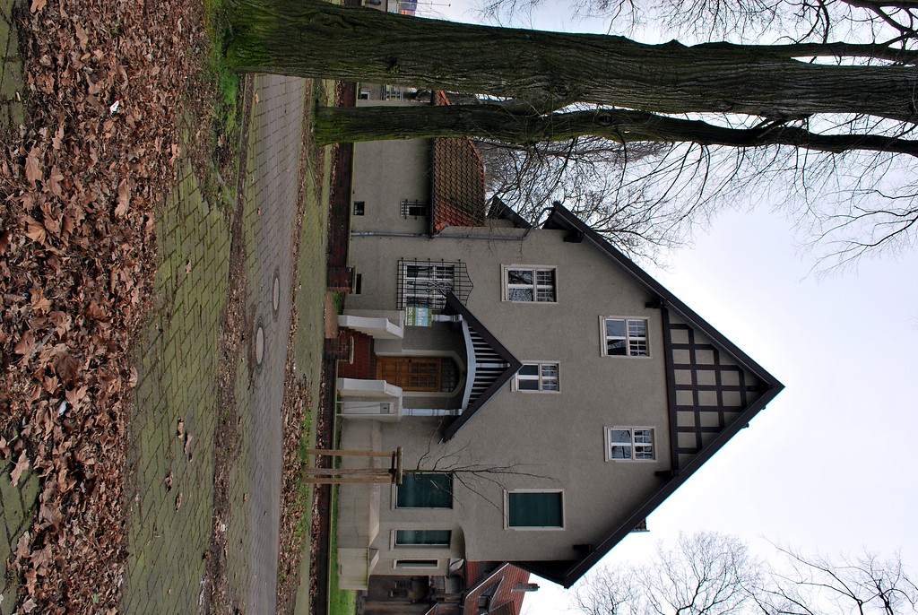 Betriebsführerhaus von 1903 in der Siedlung Bliersheim in Duisburg-Rheinhausen (2013)