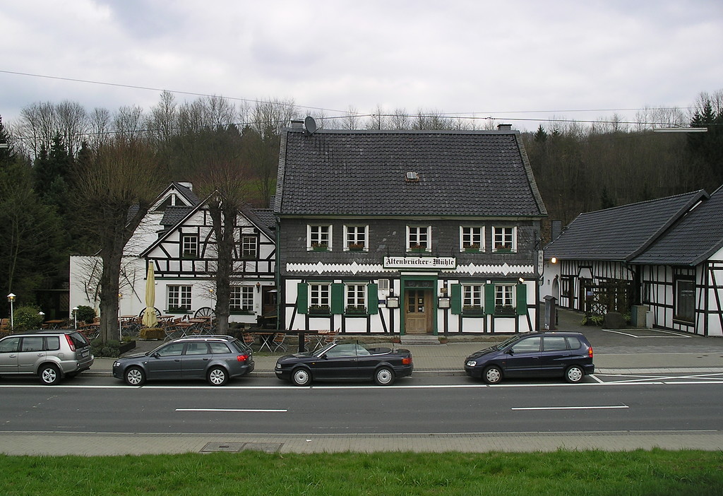 Fachwerkhofanlage Altenbrücker Mühle in Overath-Altenbrück (2007)