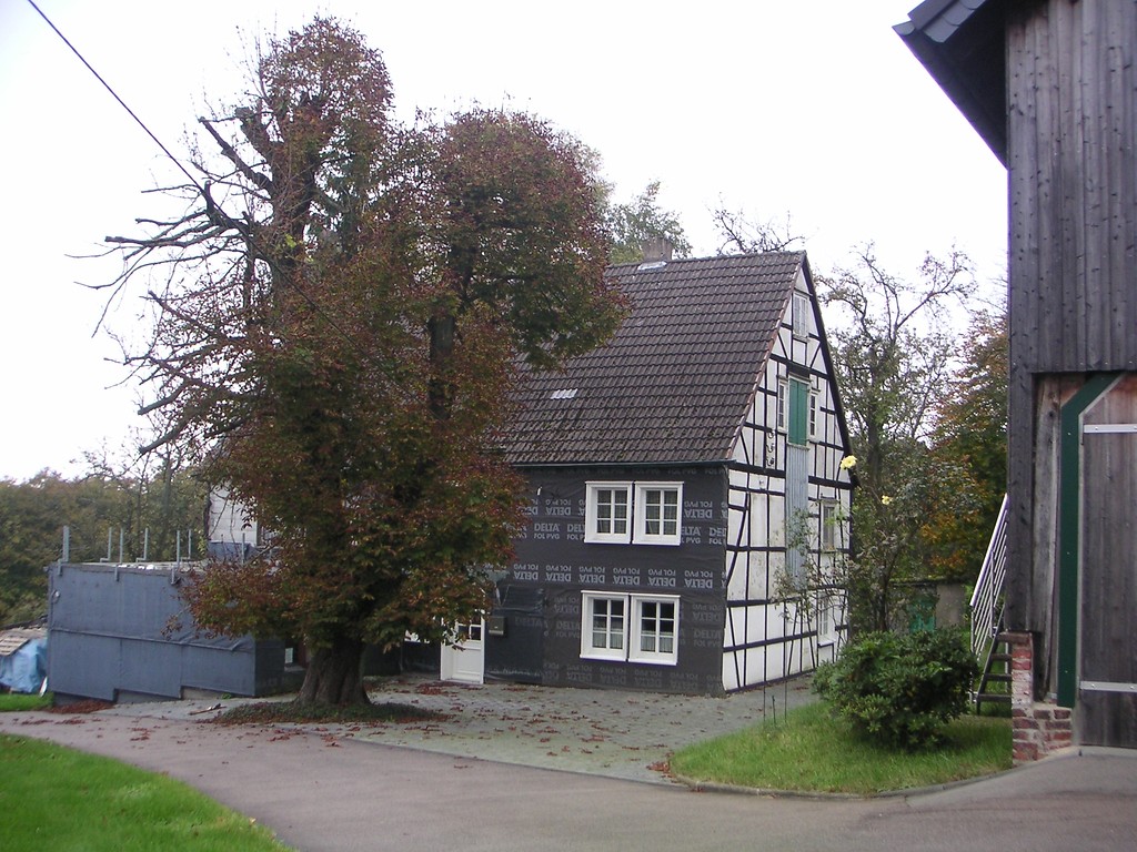 Fachwerkgebäude mit Hofkastanie in Dörpfelderhöhe (ehemals Linde) (2007)