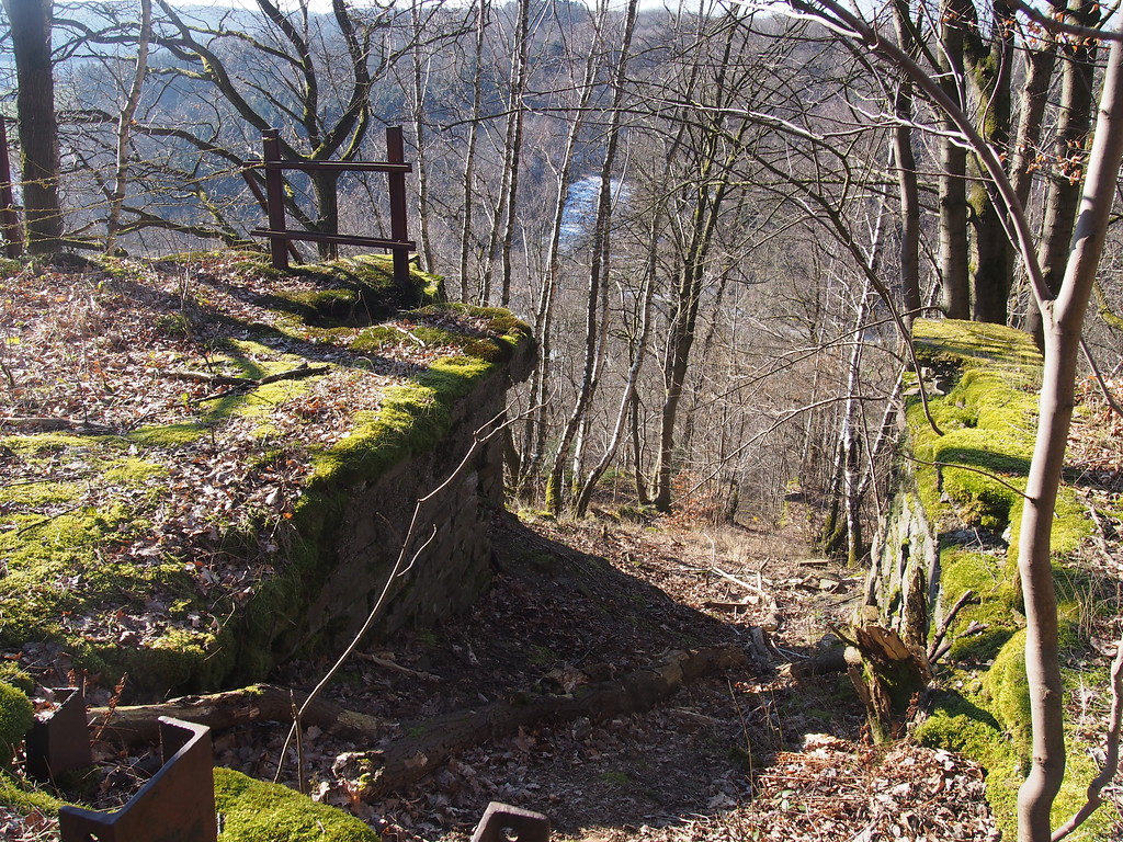 Bergstation einer Standseilbahn im Steinbruch Weihershagen (2018).