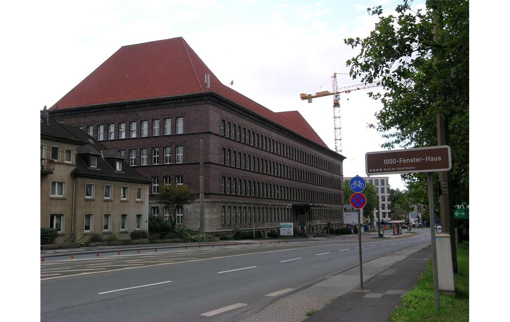 Tausenfensterhaus (Haus Ruhrort) in Duisburg-Ruhrort (2005)