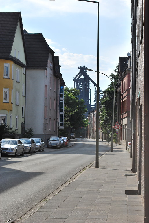 Dieselstraße in Duisburg-Bruckhausen (2012)