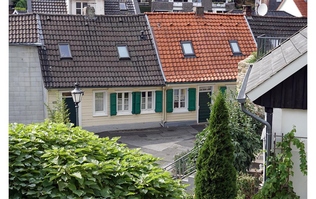Häuser im Ortskern von Solingen-Gräfrath (2019)