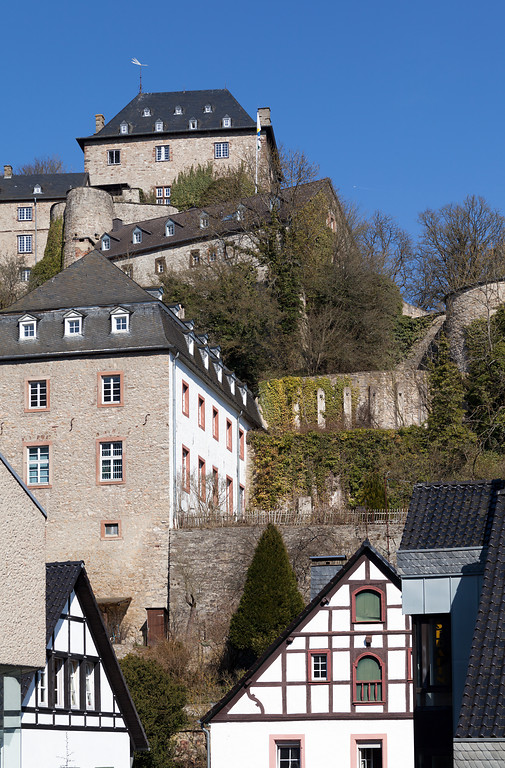 Blankenheim, Ortsansicht mit Burg