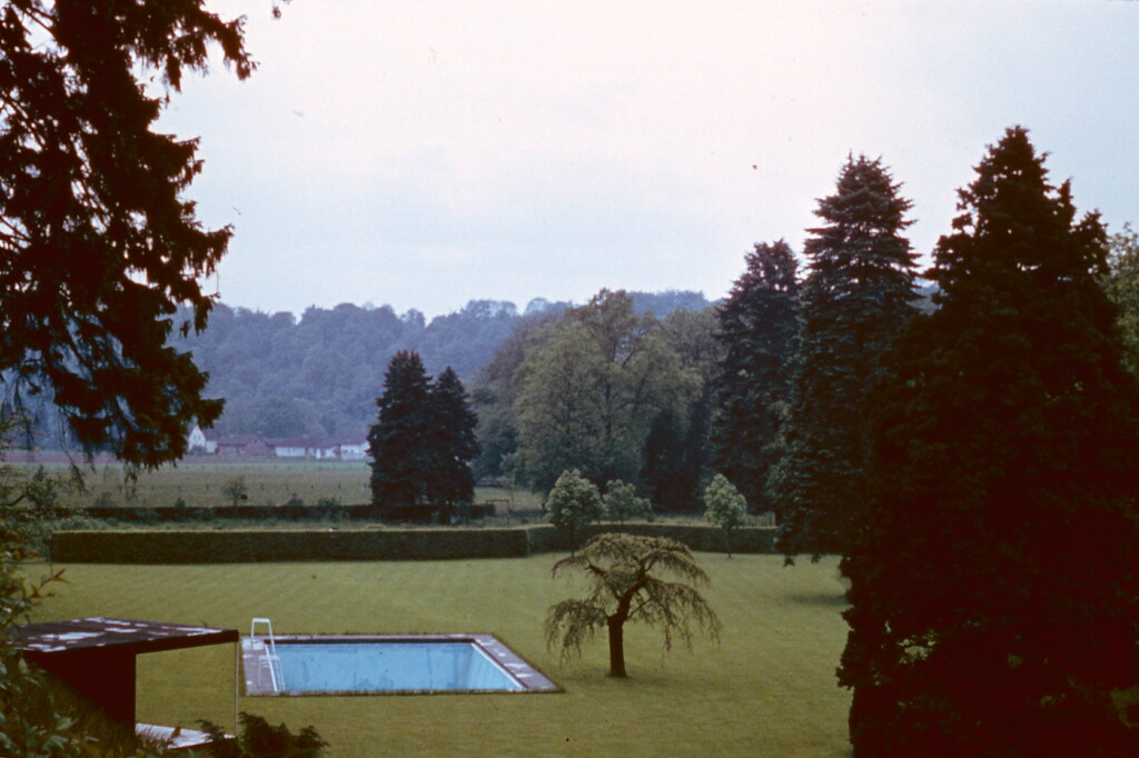Park von Schloss Strauweiler in Odenthal (1964-1968)
