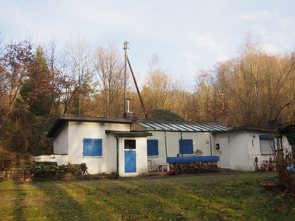 Ehemalige Arbeiterhütte am Steinbruch Remshagen Nord 2. (2018)
