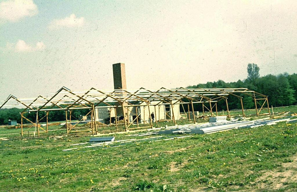 Gewächshaus Rohbau (1962)