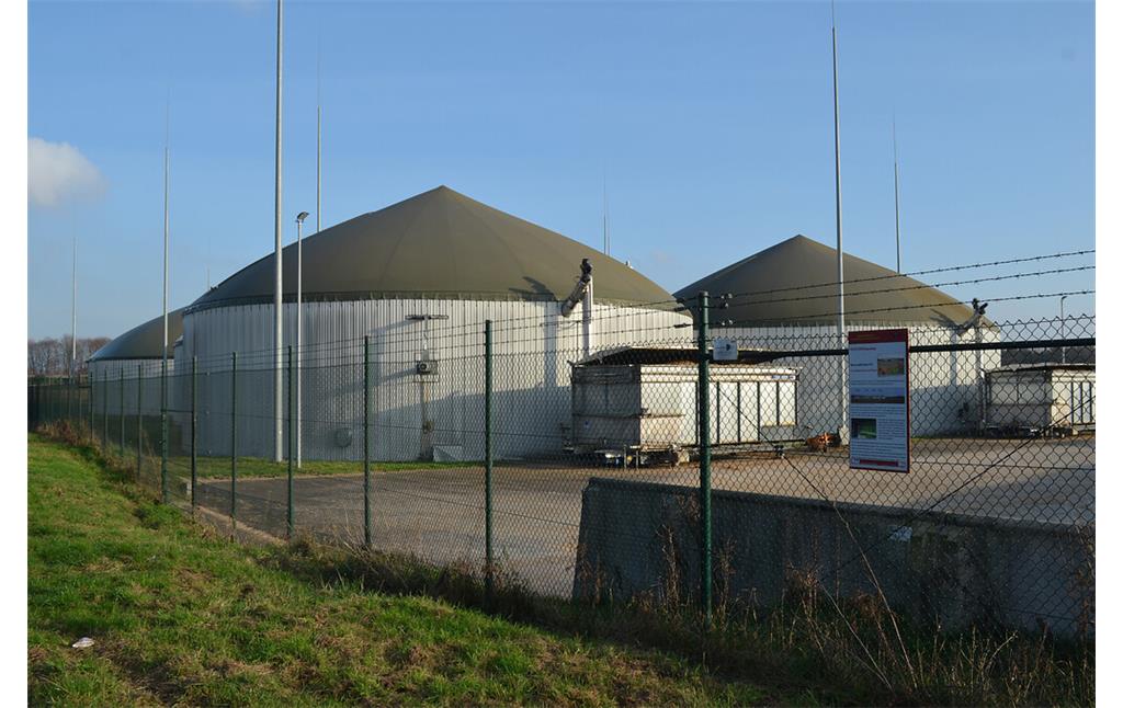 Erzählstation "Biogasanlage" am Kölner Randkanal in Roggendorf/Thenhoven (2015)