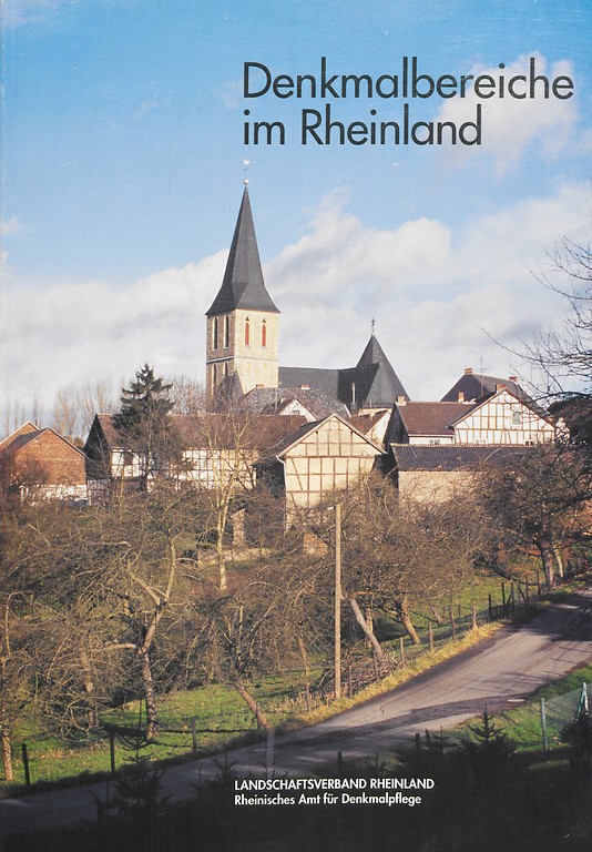 Titel des Arbeitsheftes 49 "Denkmalbereiche im Rheinland"