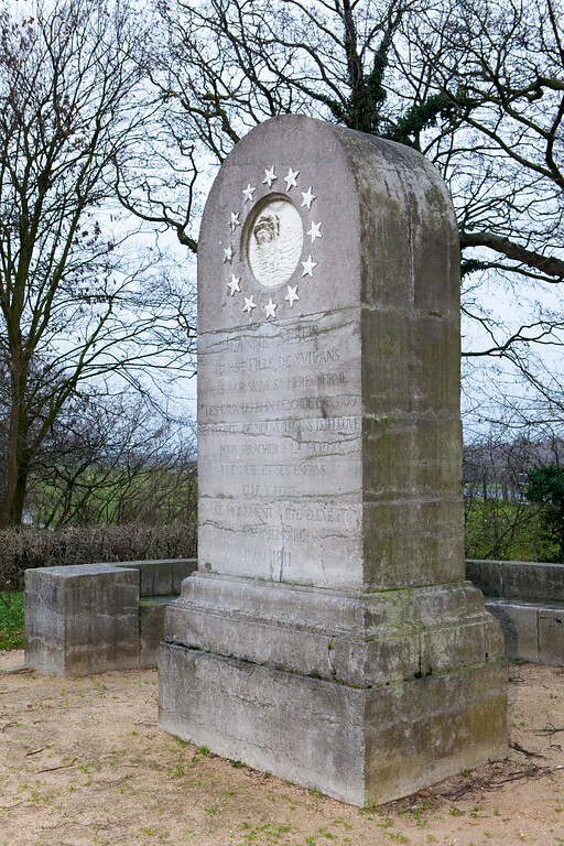 Das Johanna-Sebus-Denkmal in Kleve-Wardhausen (2015)