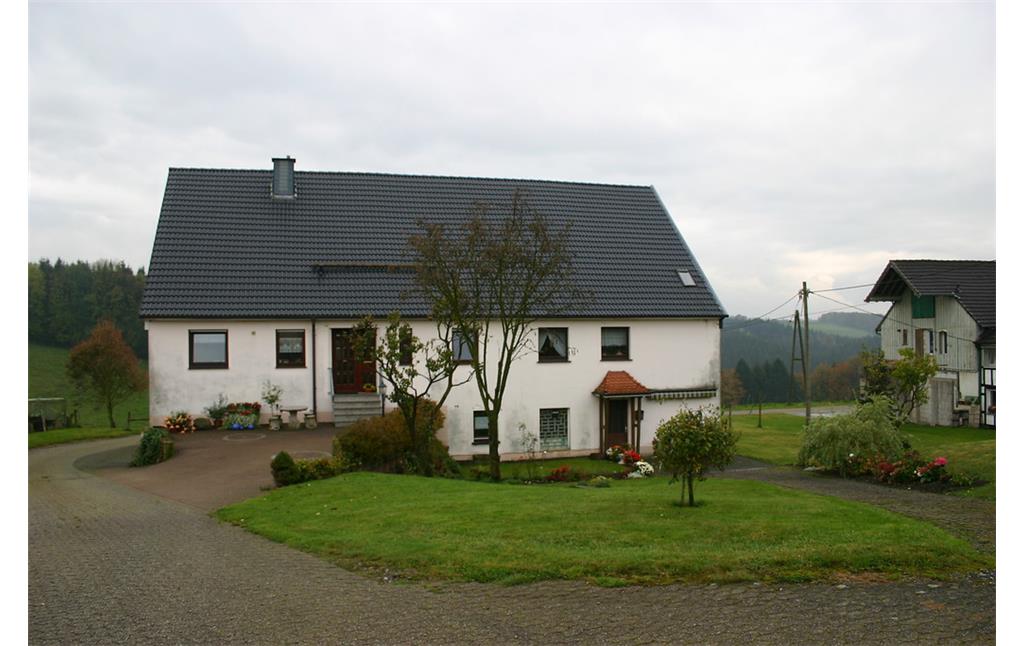 Wohnhaus im historischen Ortskern von Hückeswagen-Rautzenberg (2007)