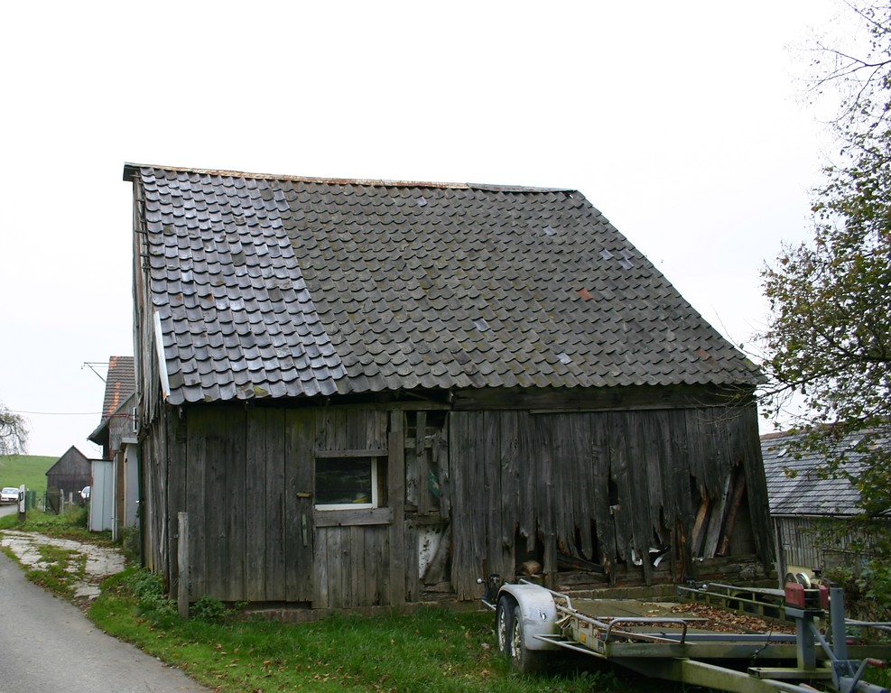 Holzschuppen in Niederburghof (2007)