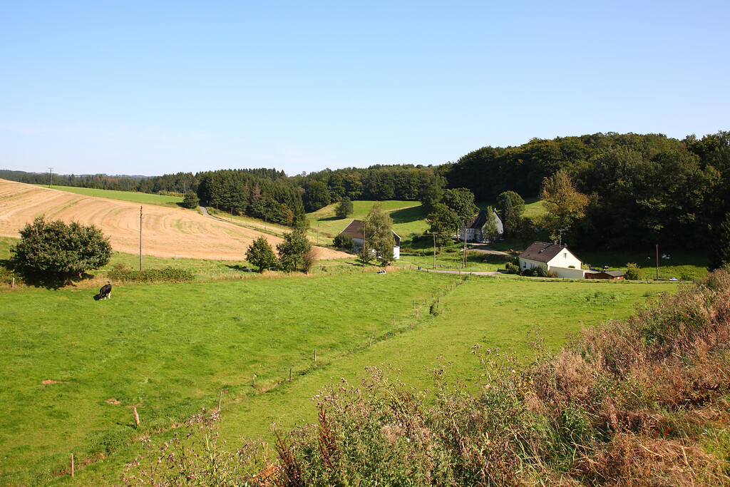 Blick auf die  Doppelsiedlung Umbeck von Harbeck aus (2008)