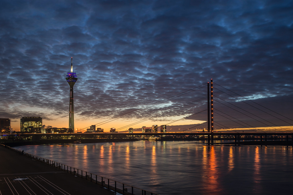 Düsseldorf Rheinpanorama (2015)