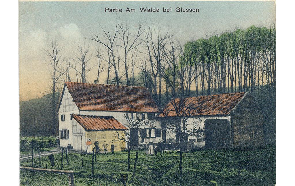 Abbildung 2: Der Broichhof in Glessen in einer Postkarte von 1910