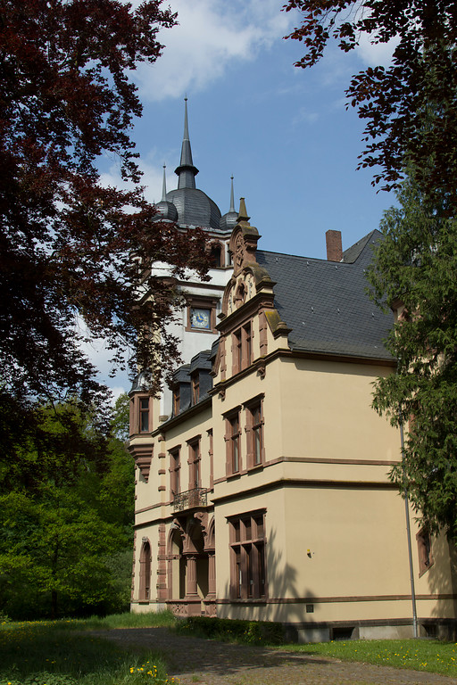Parkfassade des Herrenhauses von Gut Mielenforst (2013)
