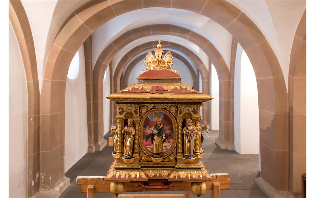Stiftskirche Sankt Chrysanthus und Daria in Bad Münstereifel (2019), Sakramentshaus von 1480