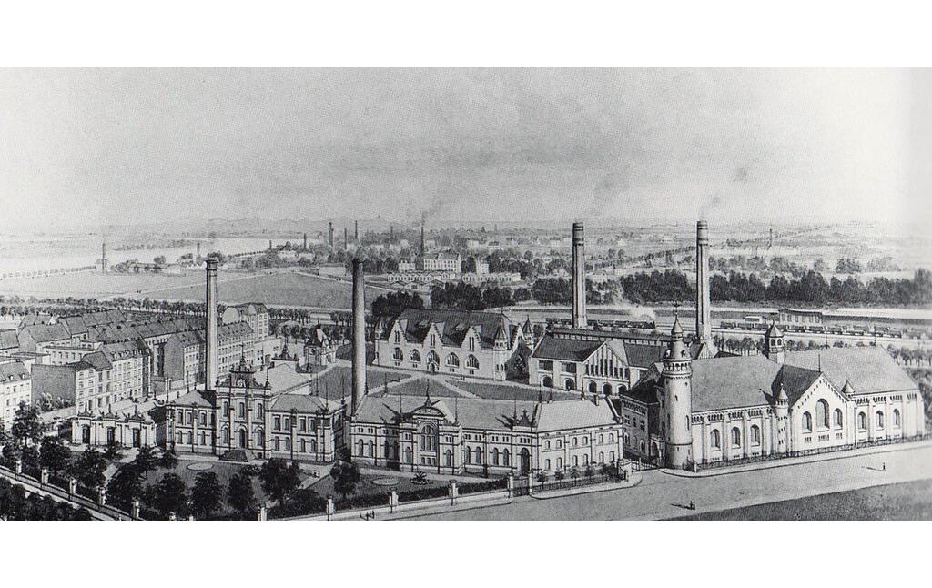 Wasserwerk Severin Historische Ansicht (1902)