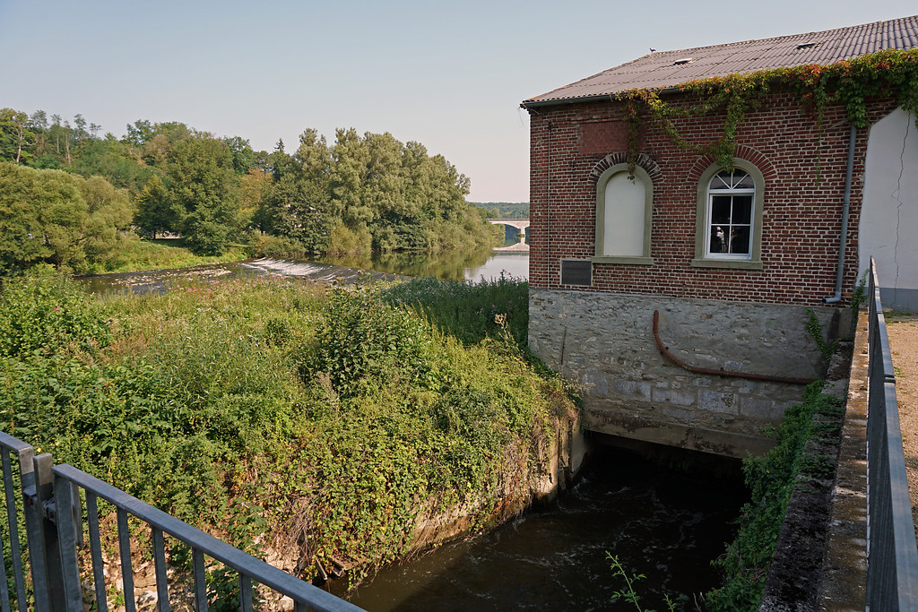 Turbinenhaus am Villmarer Lahn-Marmor-Weg; Rundweg 1 (2019)