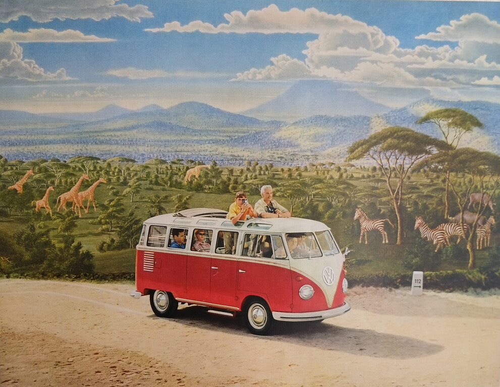 Bild 29: Werbung des VW-Konzerns für seinen 'Bulli'